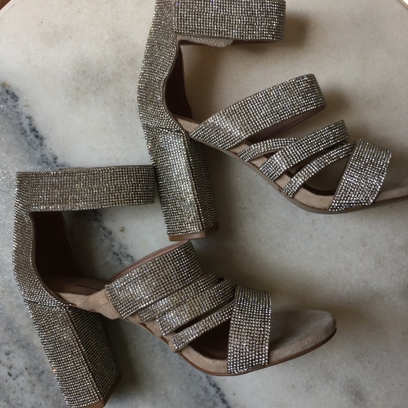 Free People + Jeffrey Campbell Sparkle Heels - Picture 4 of 7